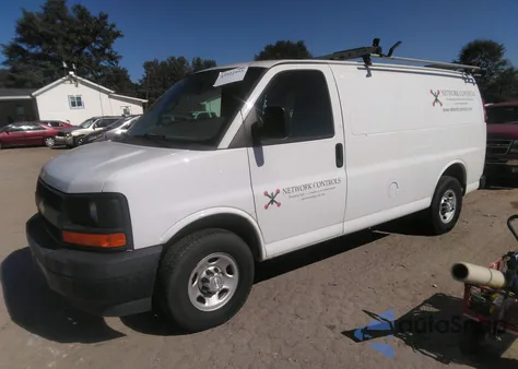 2017 Chevrolet Express 2500 Work Van from USA, damaged, VIN 1GCWGAFF4H1336232